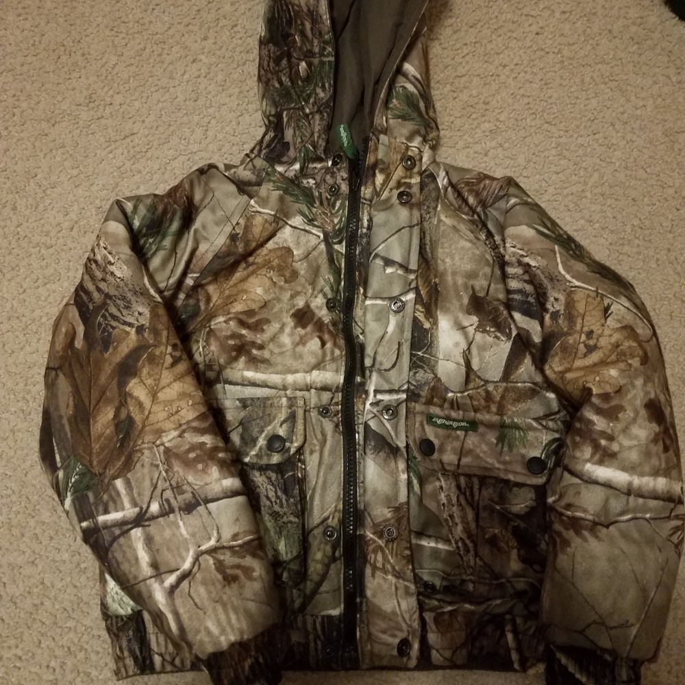 Boys Remington camo jacket